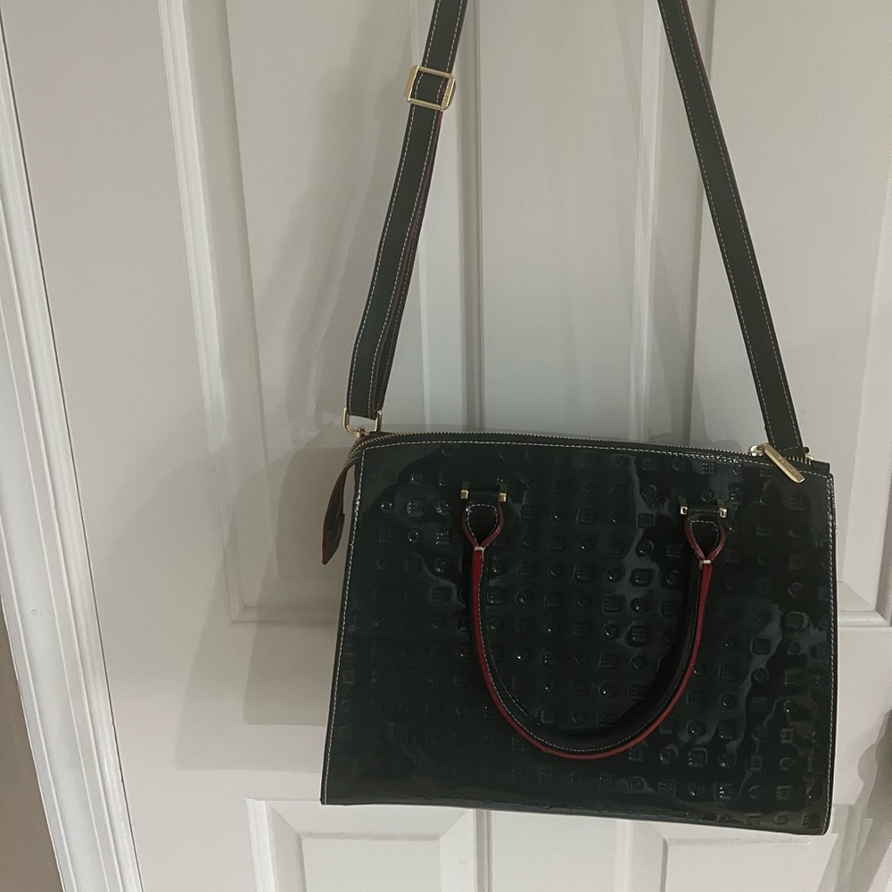 Elegant Italian Made Black Handbag